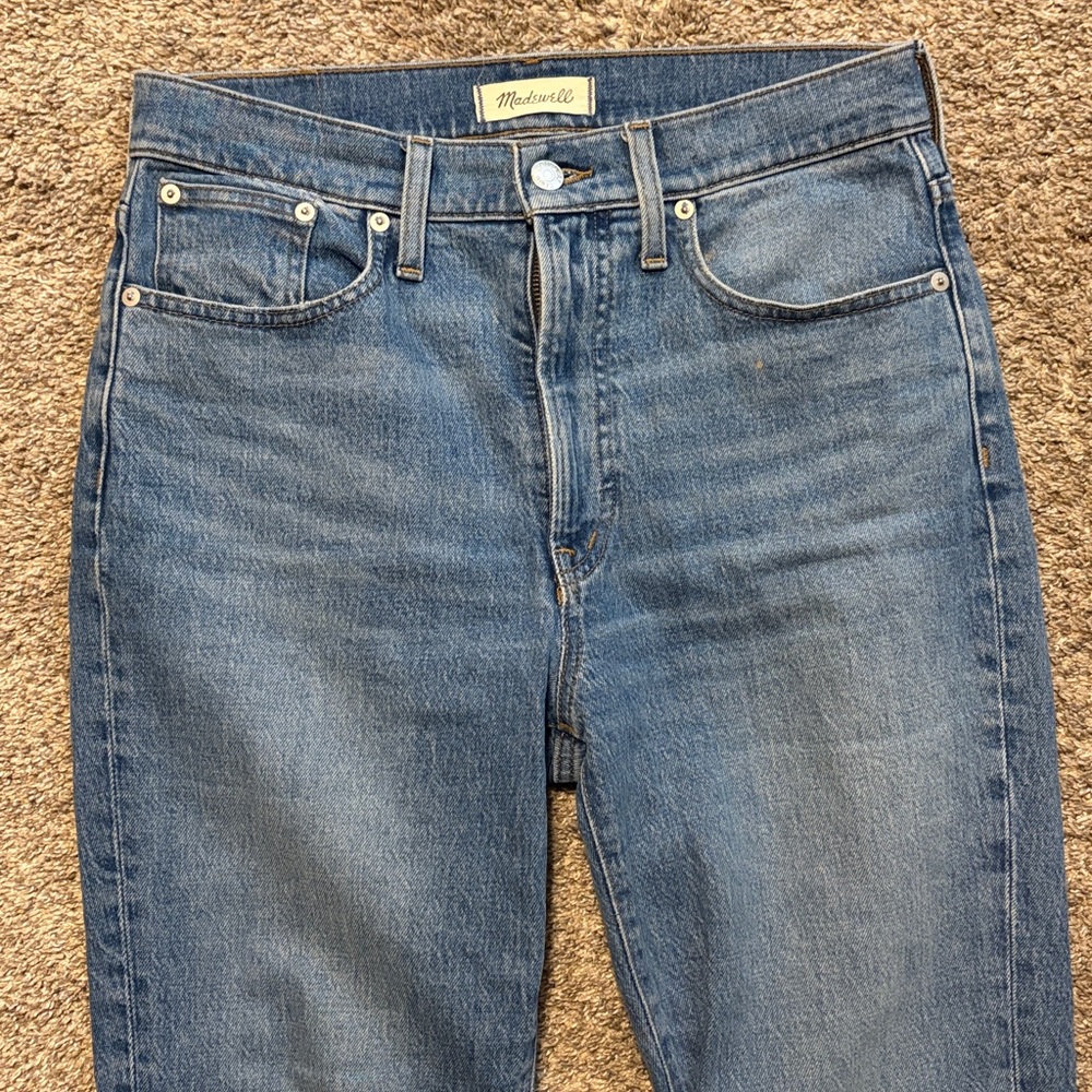 Madewell The Perfect‎ Vintage Full Length Jeans in Sanderson Wash Size 28 - Picture 4 of 10